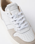 COURT 2.0 BASIC WHITE-BEIGE - D.A.T.E. SNEAKERS