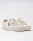 COURT 2.0 VINTAGE CALF WHITE-CUOIO - D.A.T.E. SNEAKERS