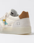 COURT 2.0 VINTAGE CALF WHITE-CUOIO - D.A.T.E. SNEAKERS