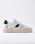 FW25 D.A.T.E. COURT 2.0 VINTAGE CALF WHITE-LEOPARD