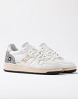 FW25 D.A.T.E. COURT 2.0 VINTAGE CALF WHITE-SILVER