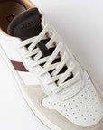 COURT 2.0 VINTAGE WHITE-BORDEAUX - D.A.T.E. SNEAKERS