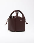 FW25 D.A.T.E. CUBO BAG LEATHER BORDEAUX