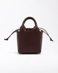 FW25 D.A.T.E. CUBO BAG LEATHER BORDEAUX