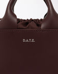 FW25 D.A.T.E. CUBO BAG LEATHER BORDEAUX