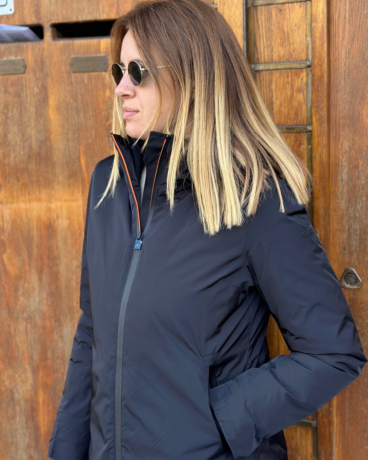 Giubbotto ALYA Padding - Black - SUNS