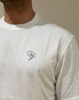 T-SHIRT MARLIN FISH PANNA - cod. SS260010 IN THE BOX