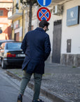 OUTFIT TRENCH BLU NAVY