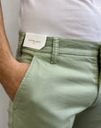 ENTRE AMIS PANTALONE TASCA AMERICA CORTO - LIGHT GREEN