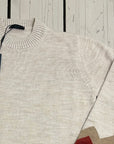 Outfit Maglione girocollo Fantasia  - Beige - Marcello Fontana Shop