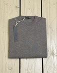 Privati Firenze Girocollo basic in Cashmere  - Tortora - Marcello Fontana Shop