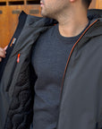 Giubbotto NOMENTANO Plus - Dark Grey - SUNS