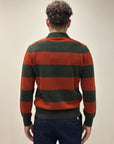 FW25 GALLIA POLO LAWSON CON BOTTONI - MILITARE / RUGGINE