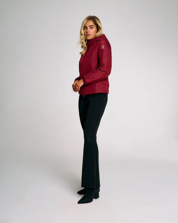 GIUBBOTTO SUNS AURELIA VELOUR CHERRY - SUNS - Marcello Fontana Shop