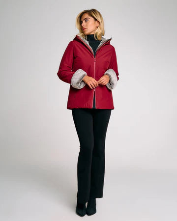 GIUBBOTTO ALAYA FUR CHERRY - SUNS - Marcello Fontana Shop