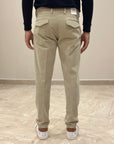 FW25 BRO-SHIP PANTALONE STOCCOLMA IN VELLUTO - BEIGE