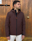 Giubbotto AURELIO Velour - Brown - SUNS
