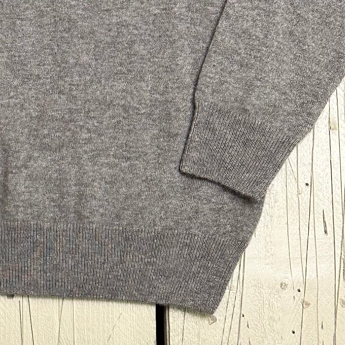 Privati Firenze Girocollo basic in Cashmere  - Tortora - Marcello Fontana Shop