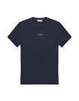 MANUEL RITZ SS24 T-SHIRT "NOTTE MAGICA" BLU