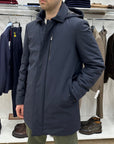 HESKIMO GIUBBOTTO TRENCH SOFTSHELL - BLU NOTTE - Marcello Fontana Shop