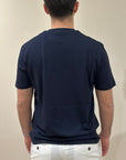 SUNS T-SHIRT PAOLO BASIC DARK BLUE