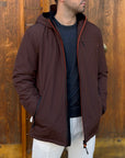 Giubbotto AURELIO Long Velour - Brown - SUNS