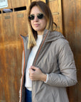 Giubbotto AURELIA Velour - Fossil - SUNS