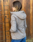 Giubbotto AURELIA Velour - Fossil - SUNS