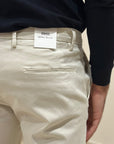 FW25 BRO-SHIP PANTALONE MIAMI CAPRI IN GAMBARDINA SABBIA