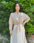 H2O CAMICIA SABILLA PANNA/BEIGE