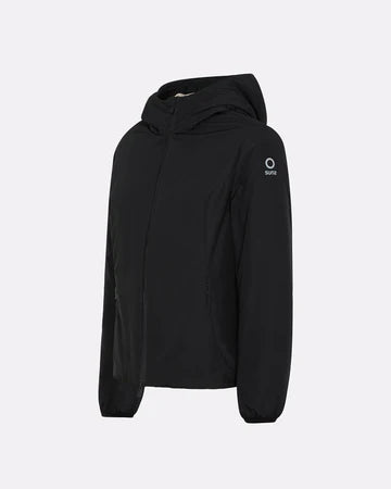 GIUBBOTTO SUNS AURELIA VELOUR BLACK  - SUNS - Marcello Fontana Shop