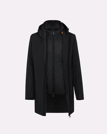 GIUBBOTTO PRAGA DOUBLE BLACK - SUNS - Marcello Fontana Shop