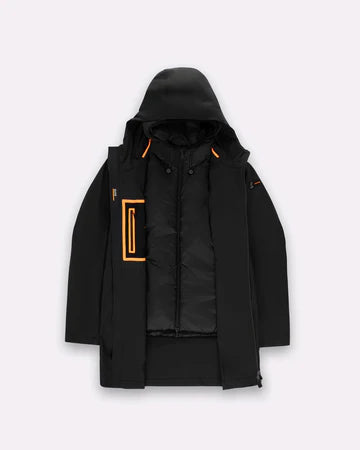 GIUBBOTTO PRAGA DOUBLE BLACK - SUNS - Marcello Fontana Shop