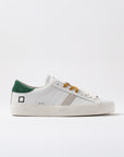 HILL LOW CALF WHITE-GREEN - D.A.T.E. SNEAKERS