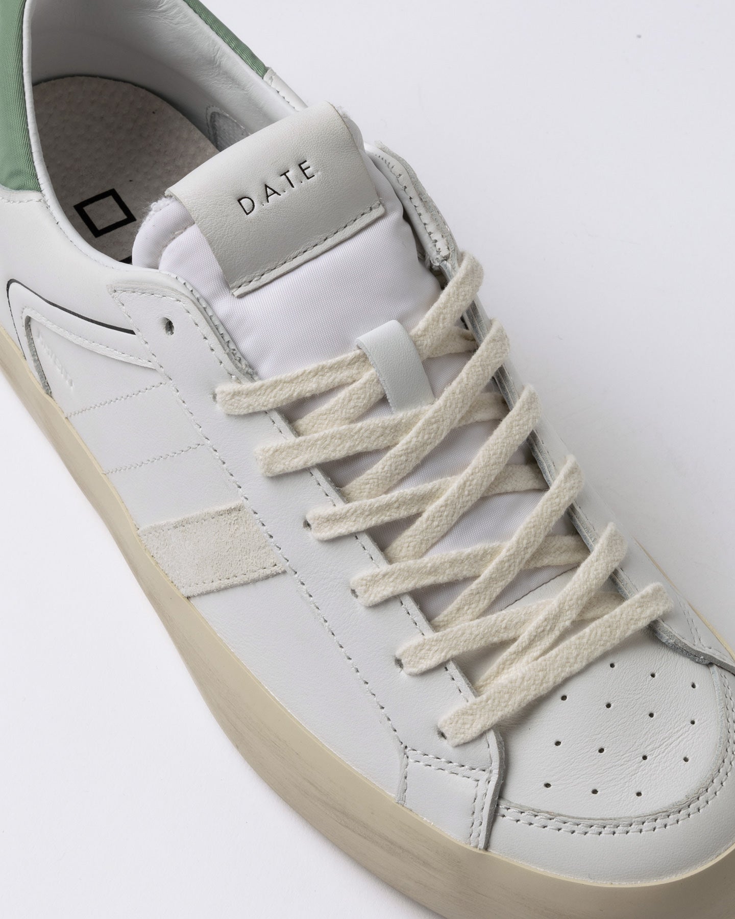 D.A.T.E. HILL LOW HALF SUNSET WHITE-ARMY - Marcello Fontana Shop