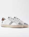 FW25 D.A.T.E. HILL LOW SHINY WHITE-LEOPARD