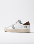 FW25 D.A.T.E. HILL LOW SHINY WHITE-LEOPARD