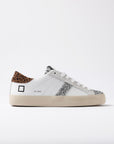FW25 D.A.T.E. HILL LOW SHINY WHITE-LEOPARD