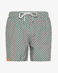 SUN68 SS24 SWIM PANT POP PRINT VERDE PRATO