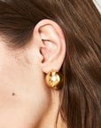 NALI' ORECCHINI APRIL TONDI A LOBO ACC.INO ORO - Marcello Fontana Shop