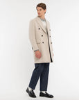 FW25 MANUEL RITZ CAPPOTTO DOPPIOPETTO MISTO LANA BEIGE