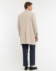 FW25 MANUEL RITZ CAPPOTTO DOPPIOPETTO MISTO LANA BEIGE