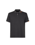 SUNS POLO FEDERICO TAG IN PIQUET DARK GREY - Marcello Fontana Shop