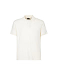 SUNS POLO FEDERICO LABEL IN PIQUET WHITE - Marcello Fontana Shop