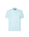 SUNS POLO FEDERICO LABEL IN PIQUET SKY - Marcello Fontana Shop