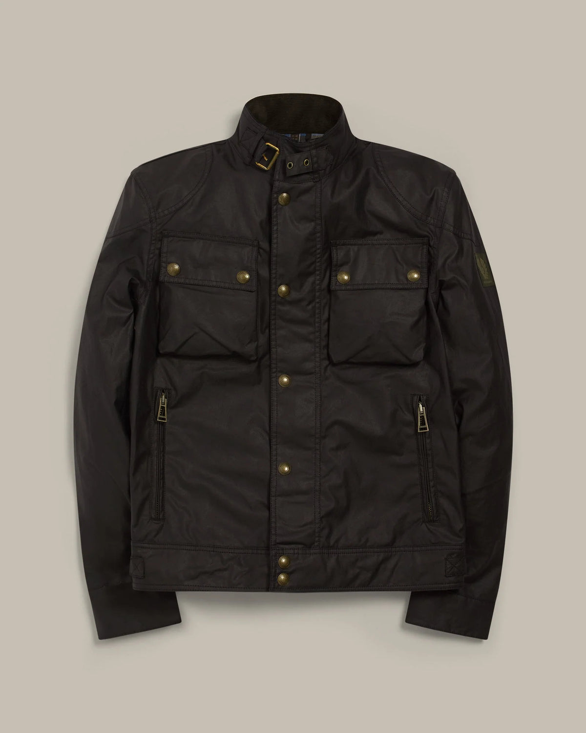 BELSTAFF GIACCA RACEMASTER ICON - Nero Cotone cerato