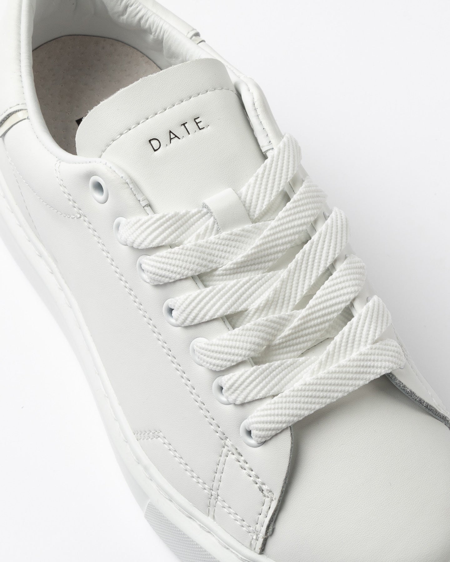 D.A.T.E. SFERA CALF WHITE - Marcello Fontana Shop