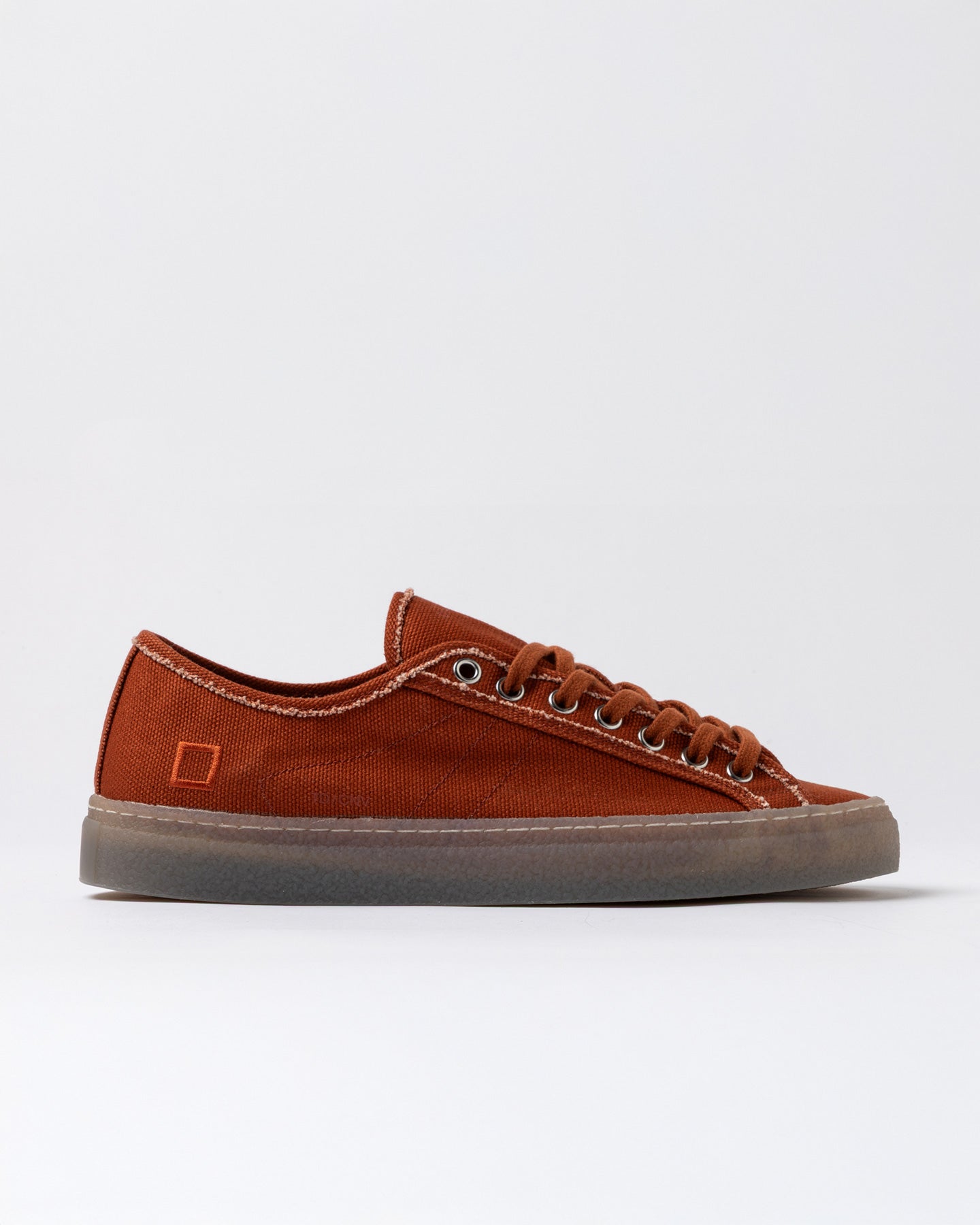 SS26 TENDER CANVAS RUST - D.A.T.E. SNEAKERS - Marcello Fontana Shop