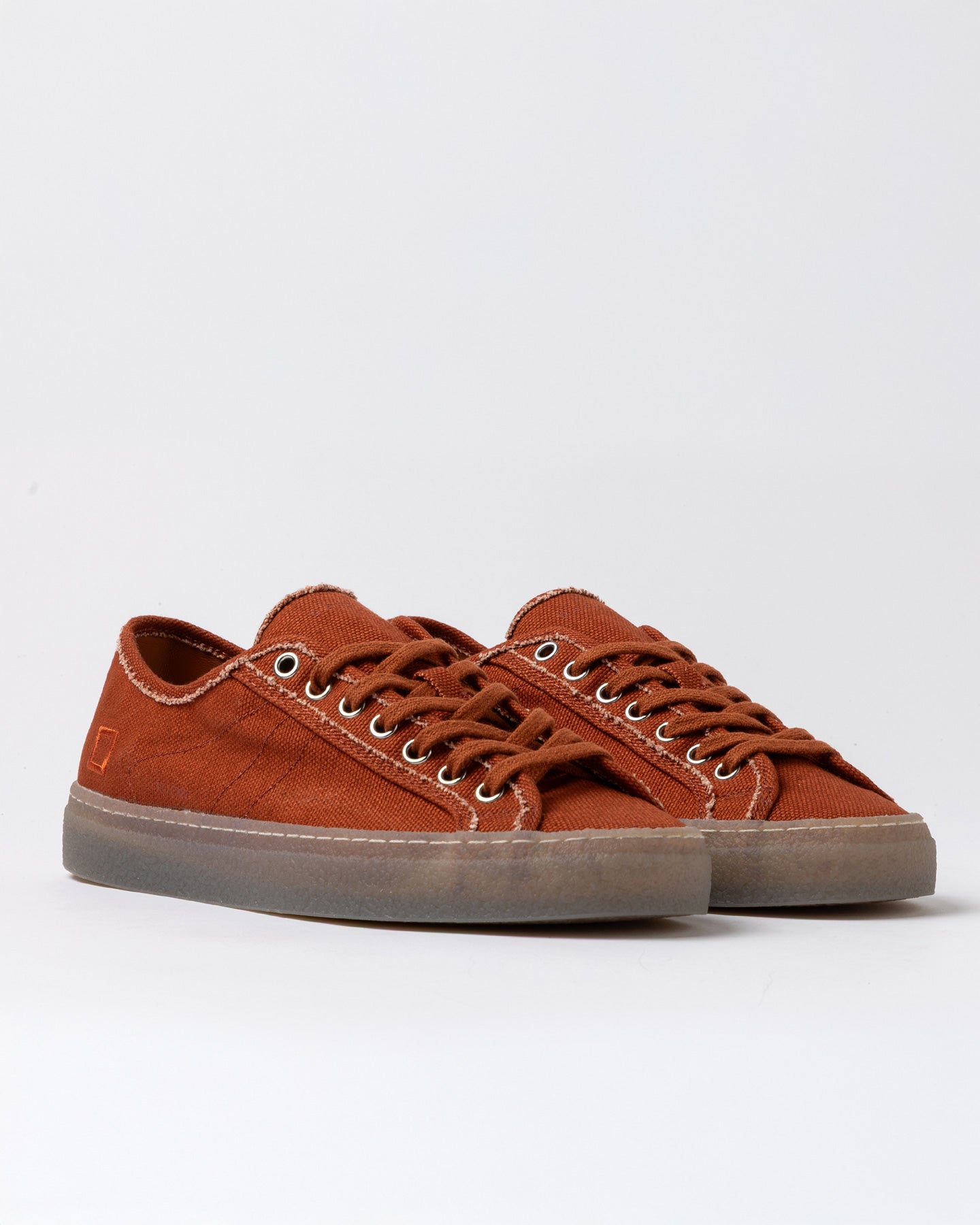 SS26 TENDER CANVAS RUST - D.A.T.E. SNEAKERS - Marcello Fontana Shop