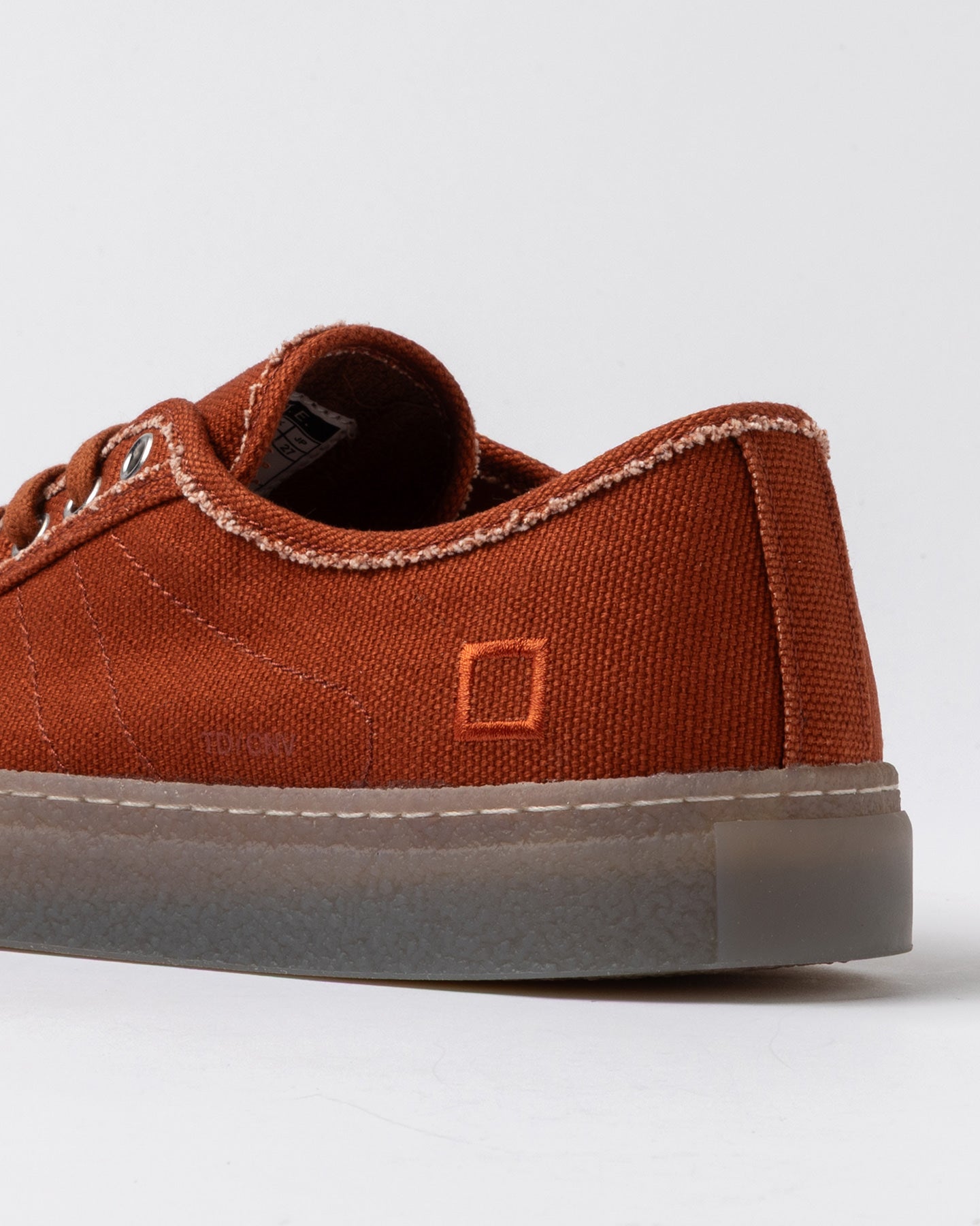 SS26 TENDER CANVAS RUST - D.A.T.E. SNEAKERS - Marcello Fontana Shop